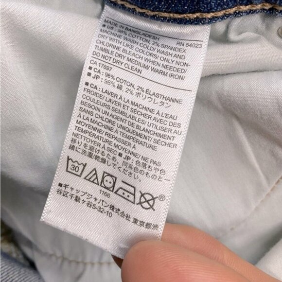Banana Republic Factory Mid Rise Med Wash Girlfriend Jeans 28 - Picture 4 of 15
